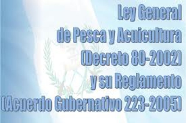 Ley general de pesca y acuicultura