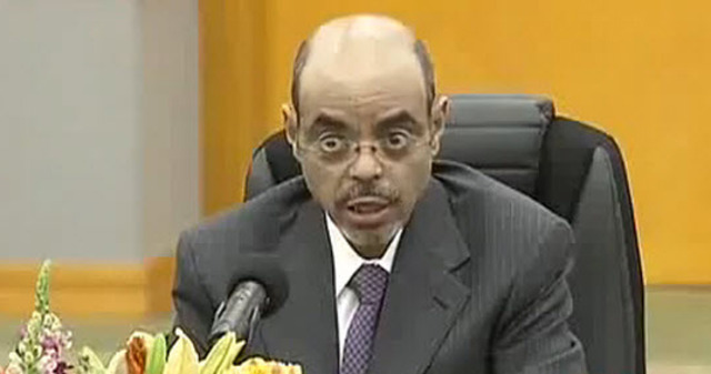 Meles Zenawi is declared dead