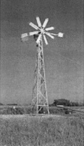 Metal Windmill
