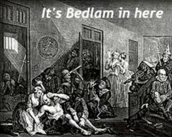 Bedlam Takes in "Lunatics"
