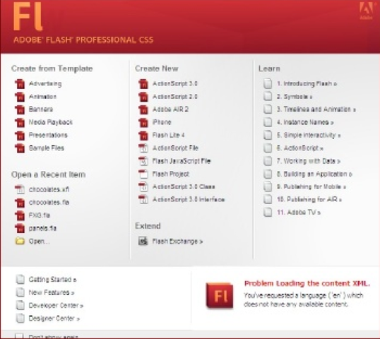 Adobe Flash CS5