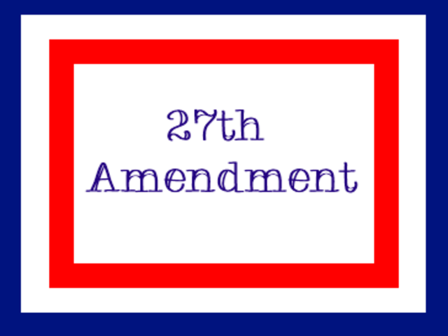 27th Amendment