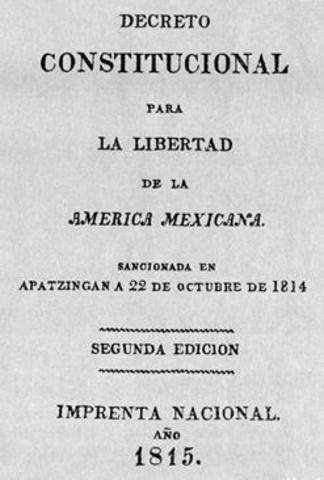 CONSTITUCION DE APATZINGAN 1814