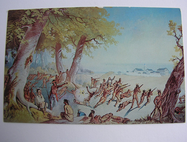 Fort Ridgely attacked