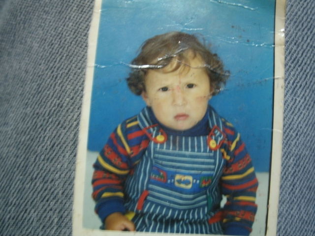 Tenia 2 años y Solia ser crespo