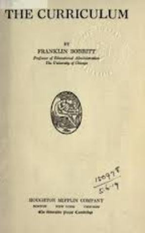 The Curriculum by John Franklin Bobbitt