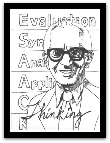 Benjamin Bloom wrote Taxonomy of Educational Objectives, Handbook 1: The Cognitive Domain