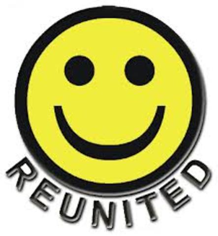 Colin is reunited with his family