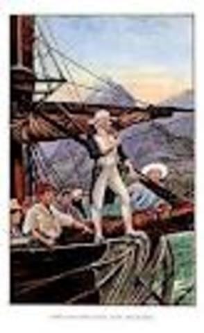 Reaches Rio de Janeiro.