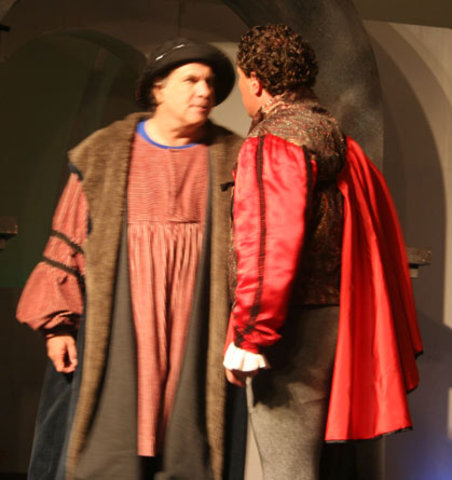 Romeo and Juliet are married by Friar Laurence