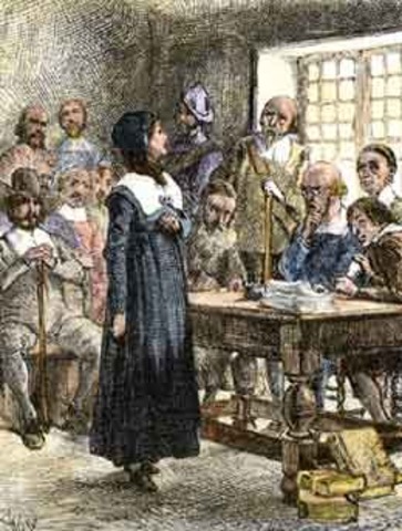 Banishment of Anne Hutchinson