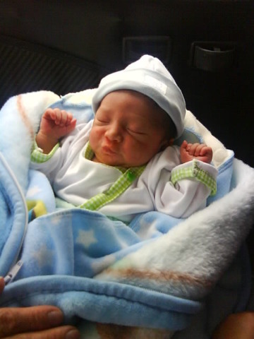 cuando era una bebe :)