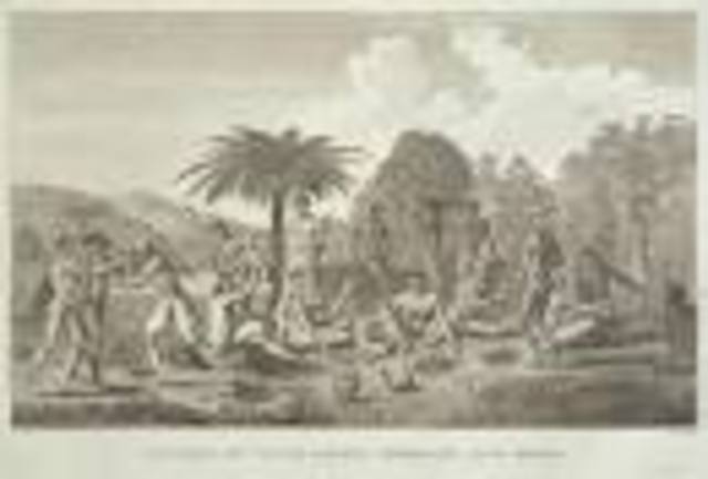 First sighting of Van Diemens Land.