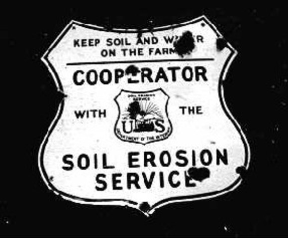 Soil Erosion Service founded