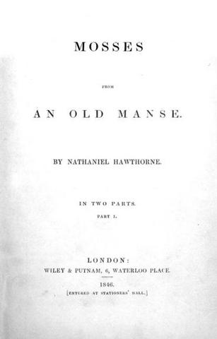 Hawthorne's "Mosses from an Old Manse" published