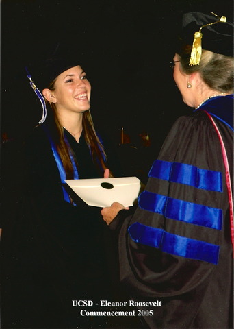 I graduated from UCSD