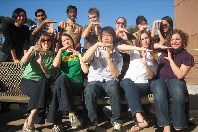 I started working as a research scientist in Tracy Johnson's Lab at UCSD