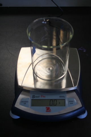 Mix the lye and water