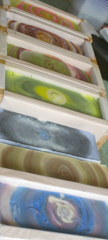 Unmold soap