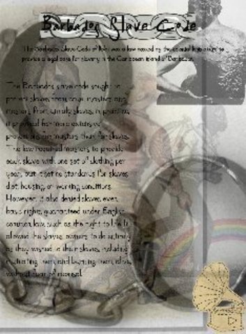 Barbados Slave Code