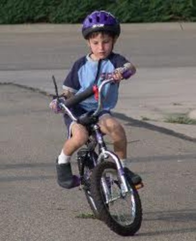 Learned to ride Bike