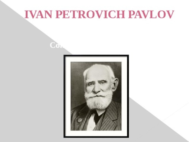 Investigaciones Ivan Pavlov