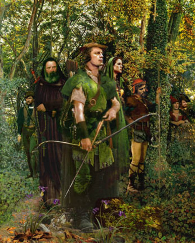 First appearance of Robin Hood