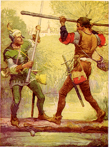 First appearance of Robin Hood in Lit.