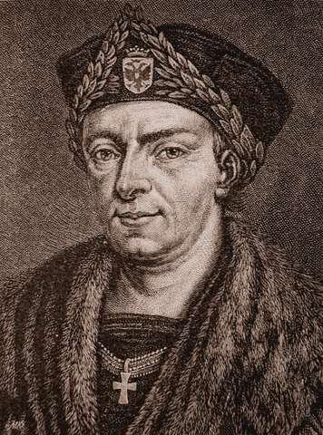 Nace  Conrad Celtes, poeta y humanista alemán