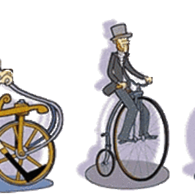 Timeline: Evolution de la bicyclette