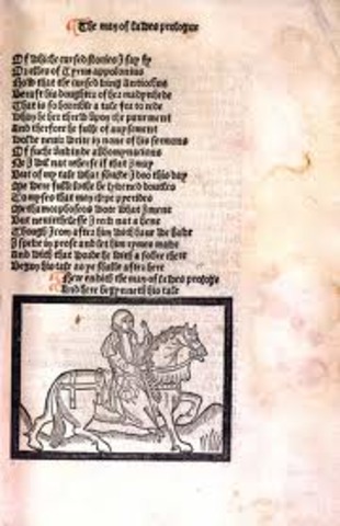 c. 1378 Chaucer writes The Canterbury Tales