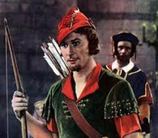 First appearance of Robin Hood in Literature.