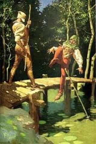 First appearance of Robin Hood in literature