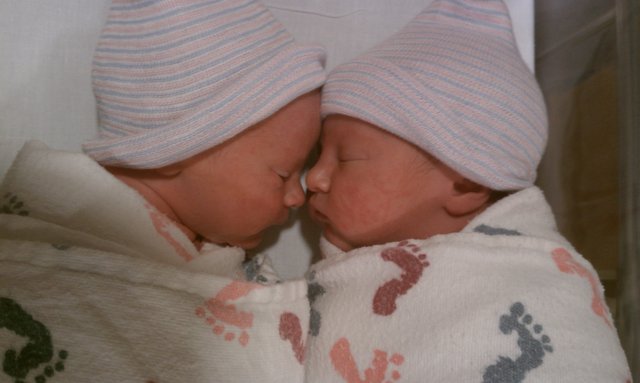 My sister, Dayle, and my brother, Casen, are born.