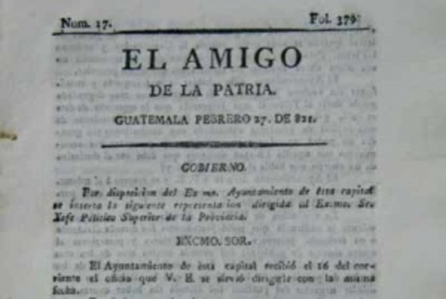 Primer periódico: La Gazeta (primera época). Dirigido por Sebastián de Arévalo