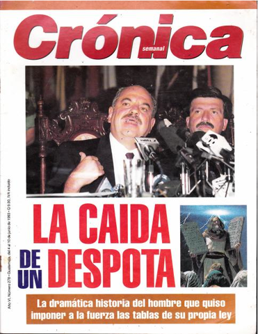 Autogolpe de Jorge Serrano Elías