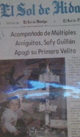 Mi primier cumpleaños