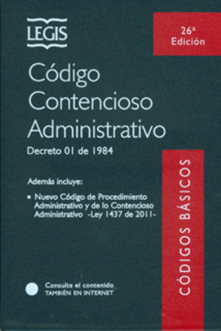 CODIGO CONTENCIOSO ADMINISTRATIVO