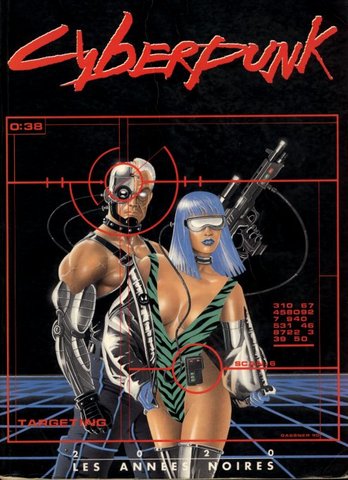 The short story "Cyberpunk" by Bruce Bethke published in Amazing Science Fiction Stories-Supposedly, the first use of the word