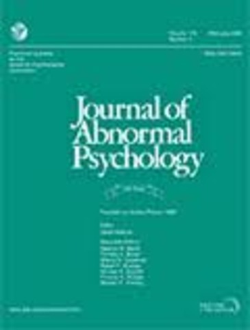1906 The Journal of Abnormal Psychology