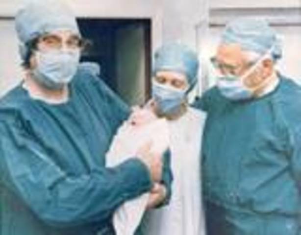 First test-tube baby is born in the U.K.