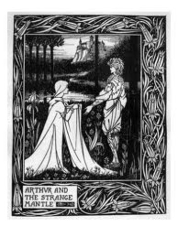 First painting of Le Morte d'Arthur