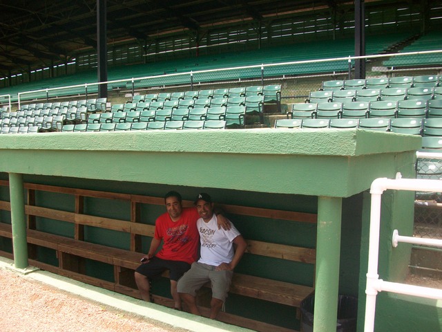 Several states later, we ran the same bases as Babe Ruth and Jackie Robinson.