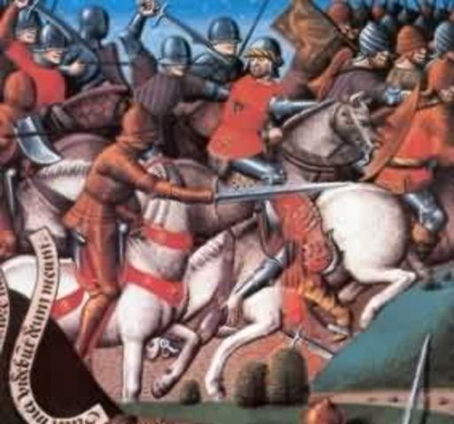 Europe-The Hundred Year War begins