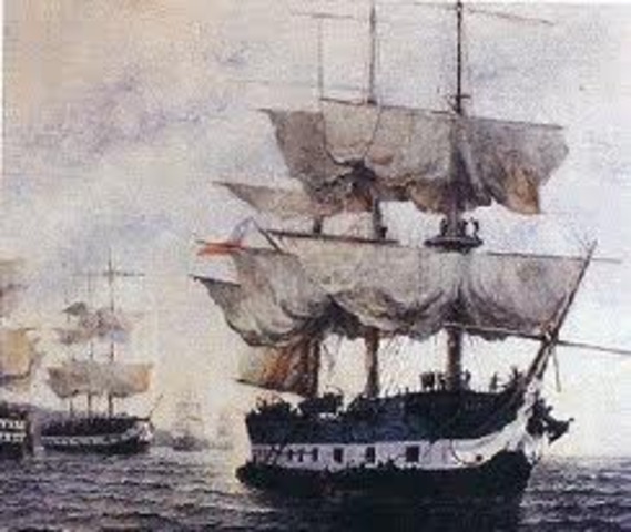 Valparaiso hacia Perú.