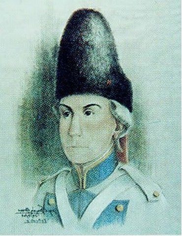 Inicia su carrera militar en el regimiento de Murcia