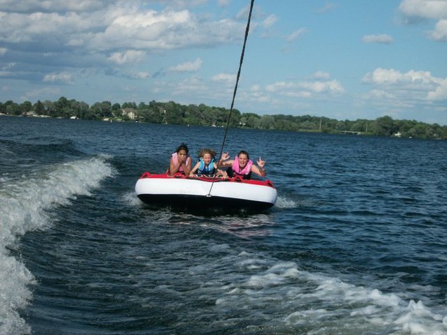 went tubing for the first time :D