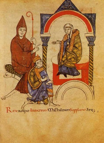 Scomunica da parte del Papa verso Enrico 4