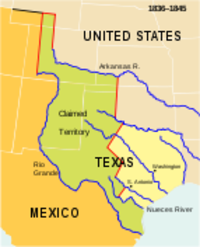 Texas soldiers invade New Mexico