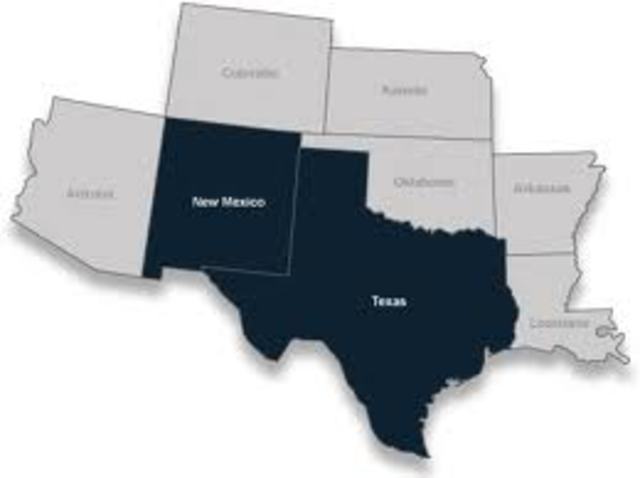 Texas Soldiers invade New Mexico